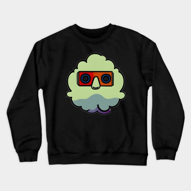 cute cloud Crewneck Sweatshirt by mdr design